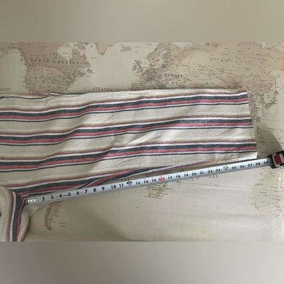 Mr Turk Striped Linen Pants Size XXL - Picture 8 of 10